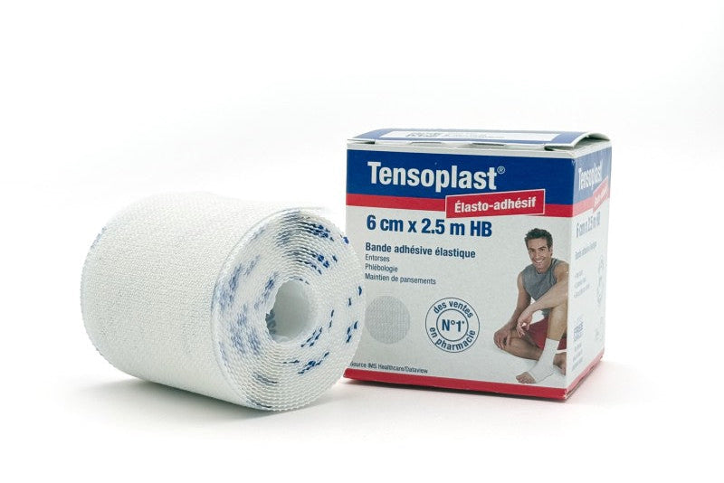 Bande adhésive 6cm x 2,5m Tensoplast HB